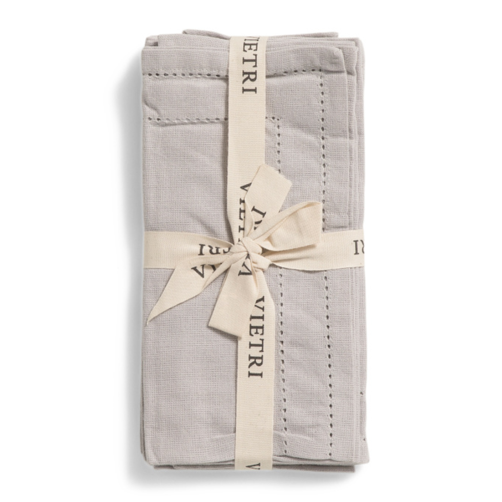 Vietri Set Of 4 Placemats With Double Stitching