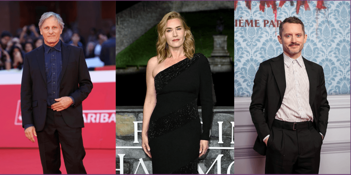 Viggo Mortensen, Kate Winslet, Elijah Wood