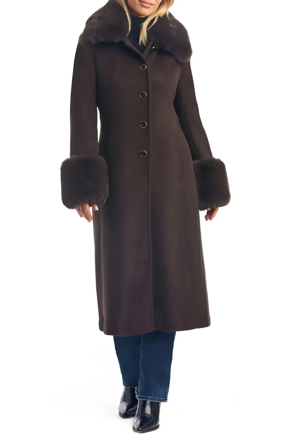 Vince Camuto Wool Blend Coat