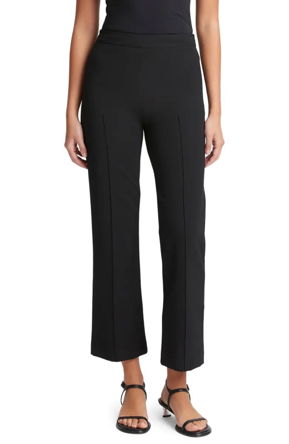 Vince Pleated Flare Pants