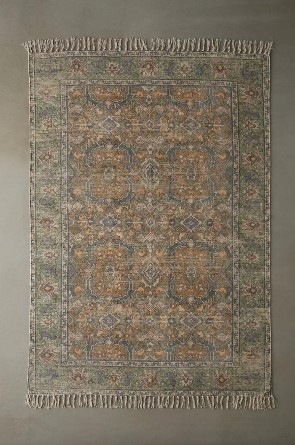 vintage inspired area rug