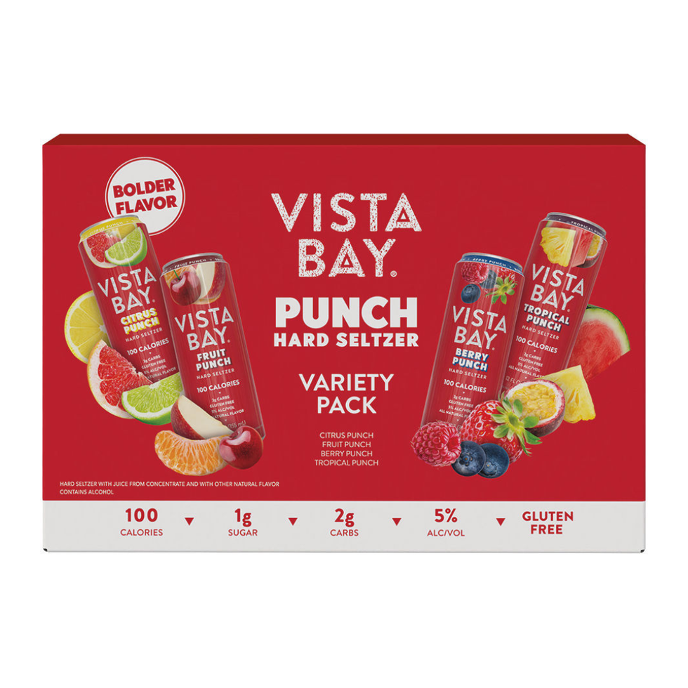 Vista Bay Hard Seltzer Punch Variety Pack