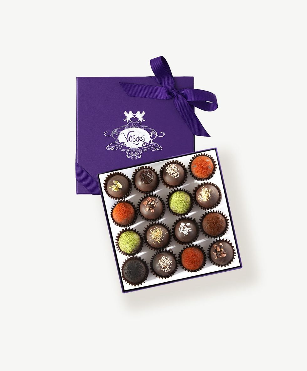 Vosges Chocolate 16-Piece Dark Chocolate Truffle Collection