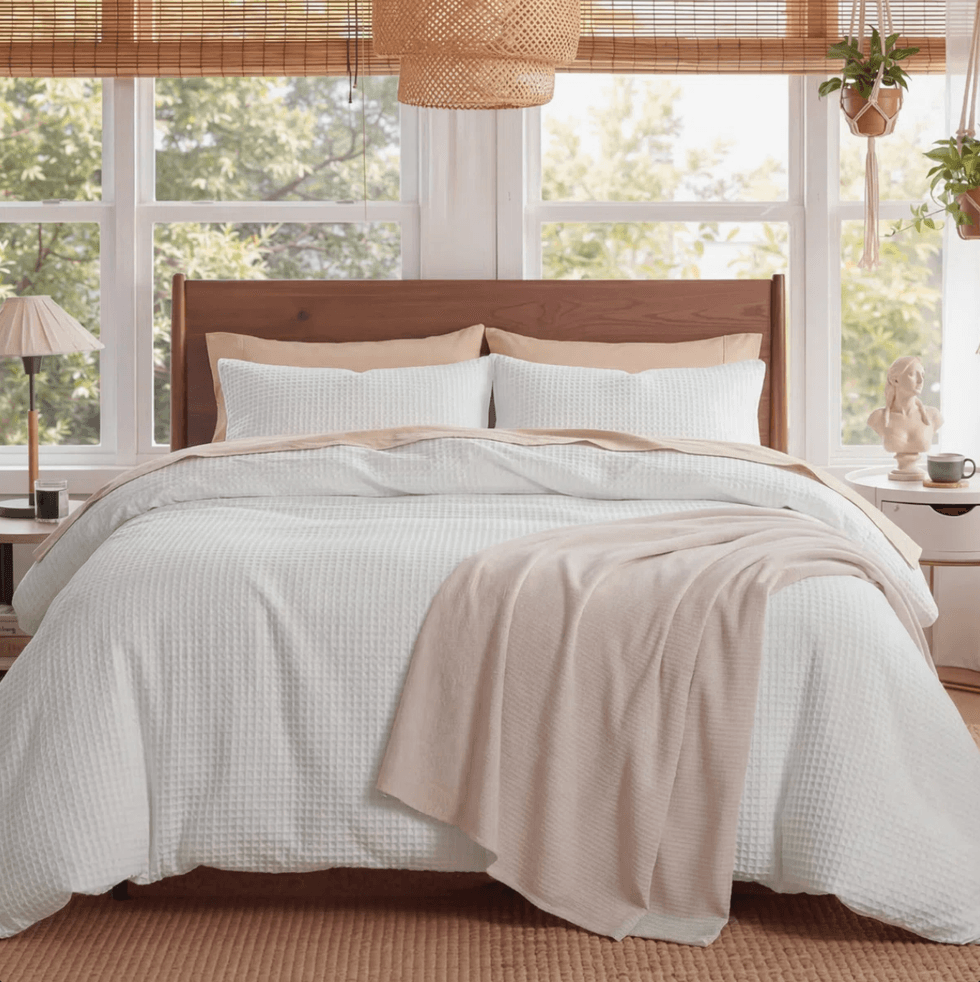 waffle duvet cover