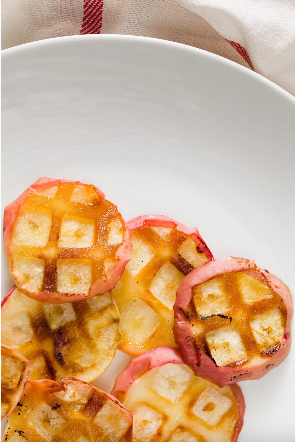 Waffled Apples