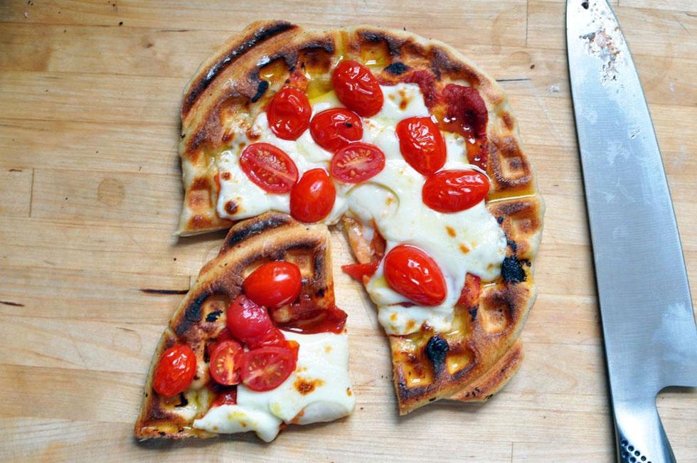 Waffled Pizza