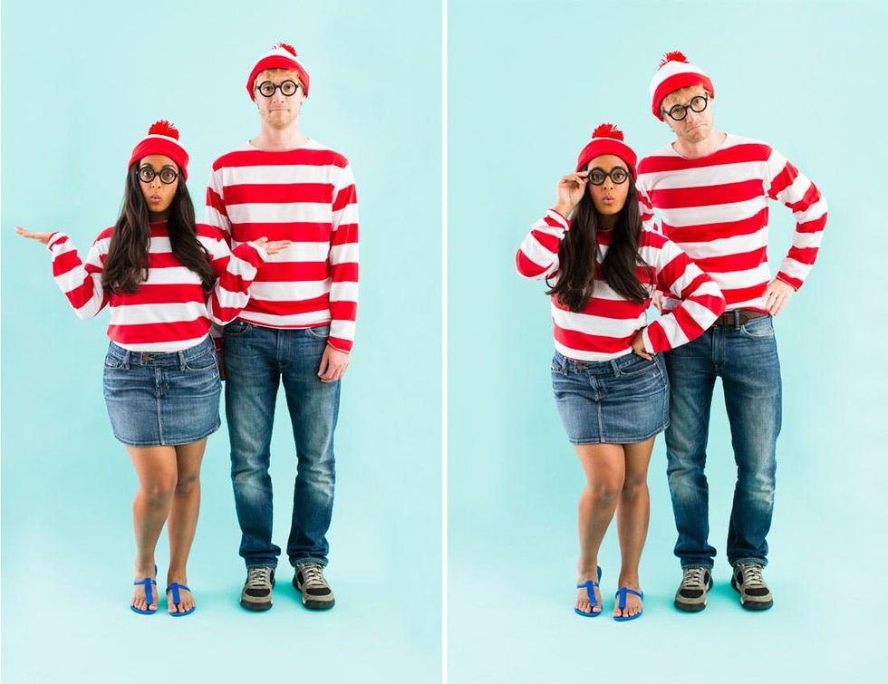 Waldo and Wenda Couples Halloween Costume