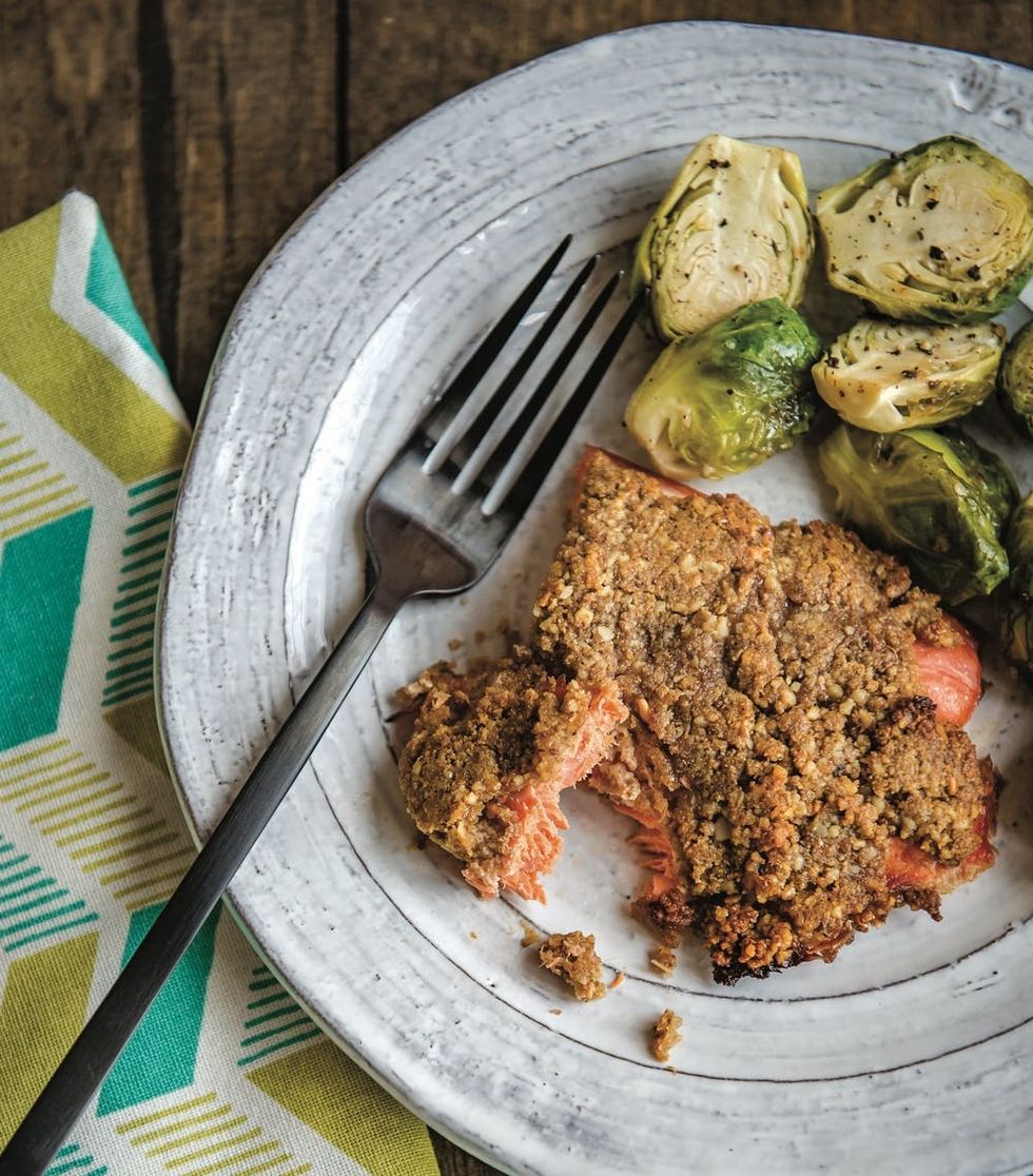 Walnut-Crusted Salmon