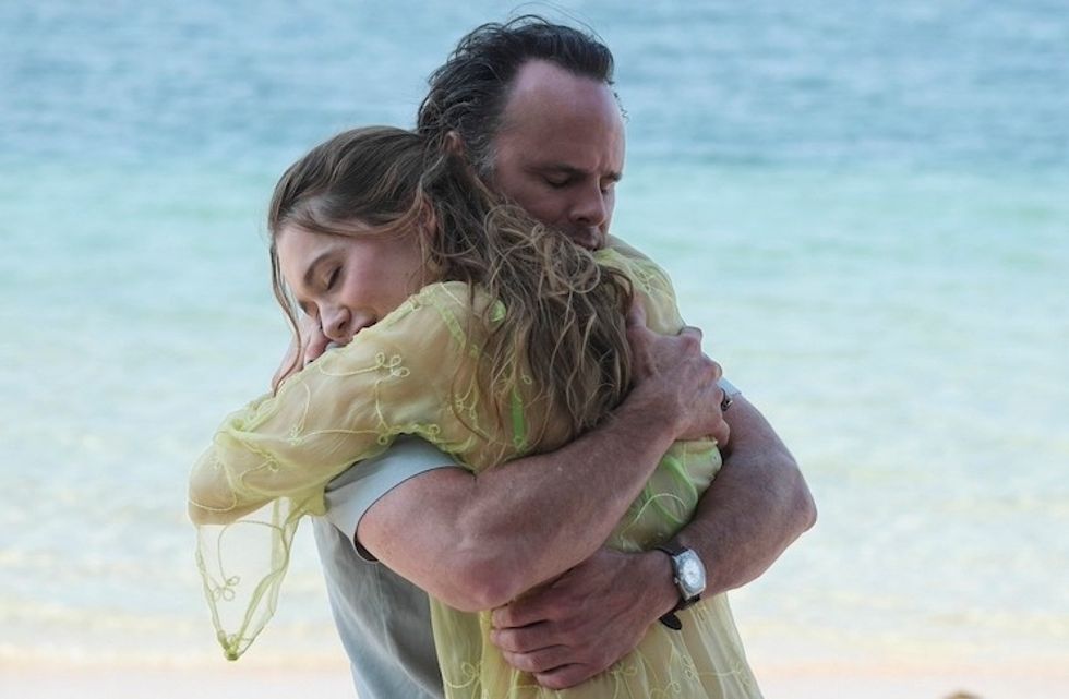 Walton Goggins Aimee Lou Wood The White Lotus Season 3