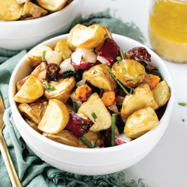warm vegetable salad