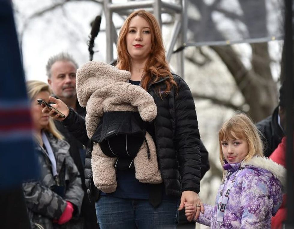 WASHINGTON, DC - JANUARY 21: Bob Bland attends the Women's March on Washington on January 21, 2017 in Washington, DC. (Photo by Theo Wargo/Getty Images)