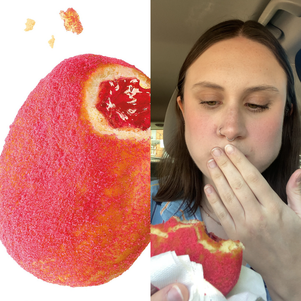 Watermelon Burst Donut