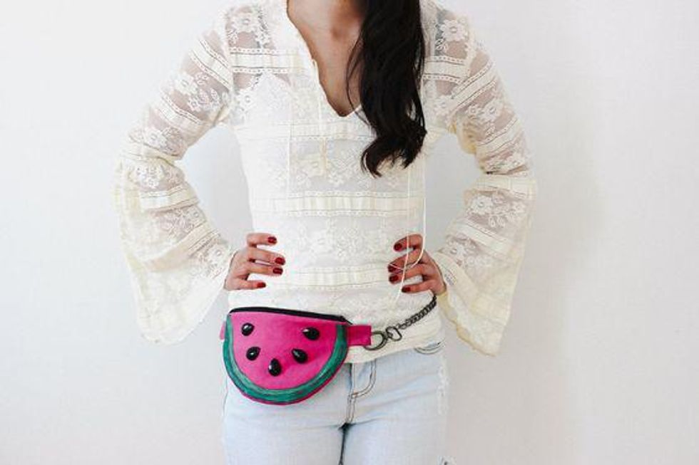 watermelon fanny pack