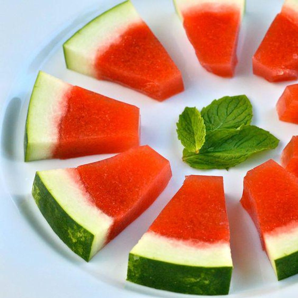 Watermelon Mint Jello Shots