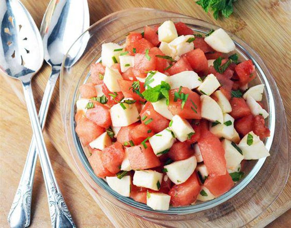 Watermelon Mozzarella Ceviche