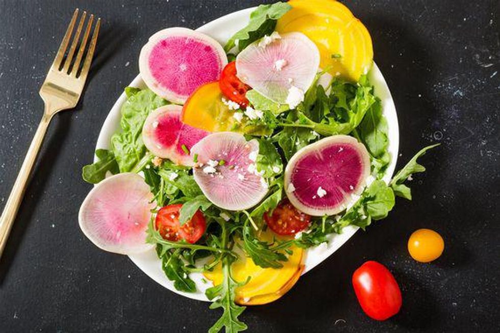 Watermelon Raddish Salad