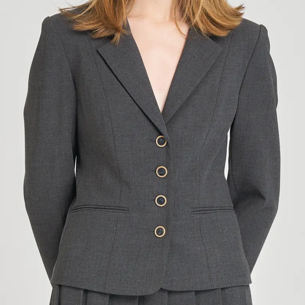 WAYF Darby Fitted Blazer