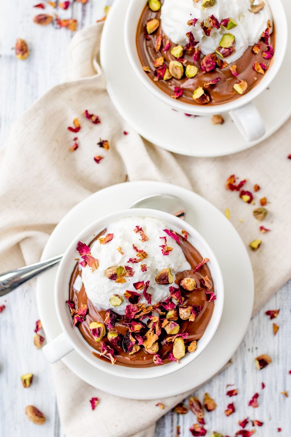 We're Going Nuts For National Pistachio Day With This Rose And Pistachio Hot Chocolate!
