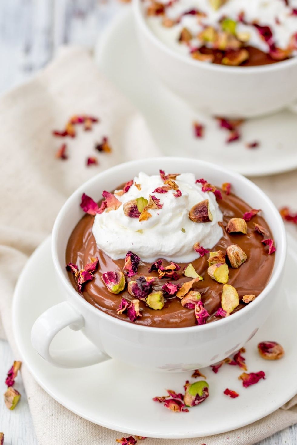 We're Going Nuts For National Pistachio Day With This Rose And Pistachio Hot Chocolate!