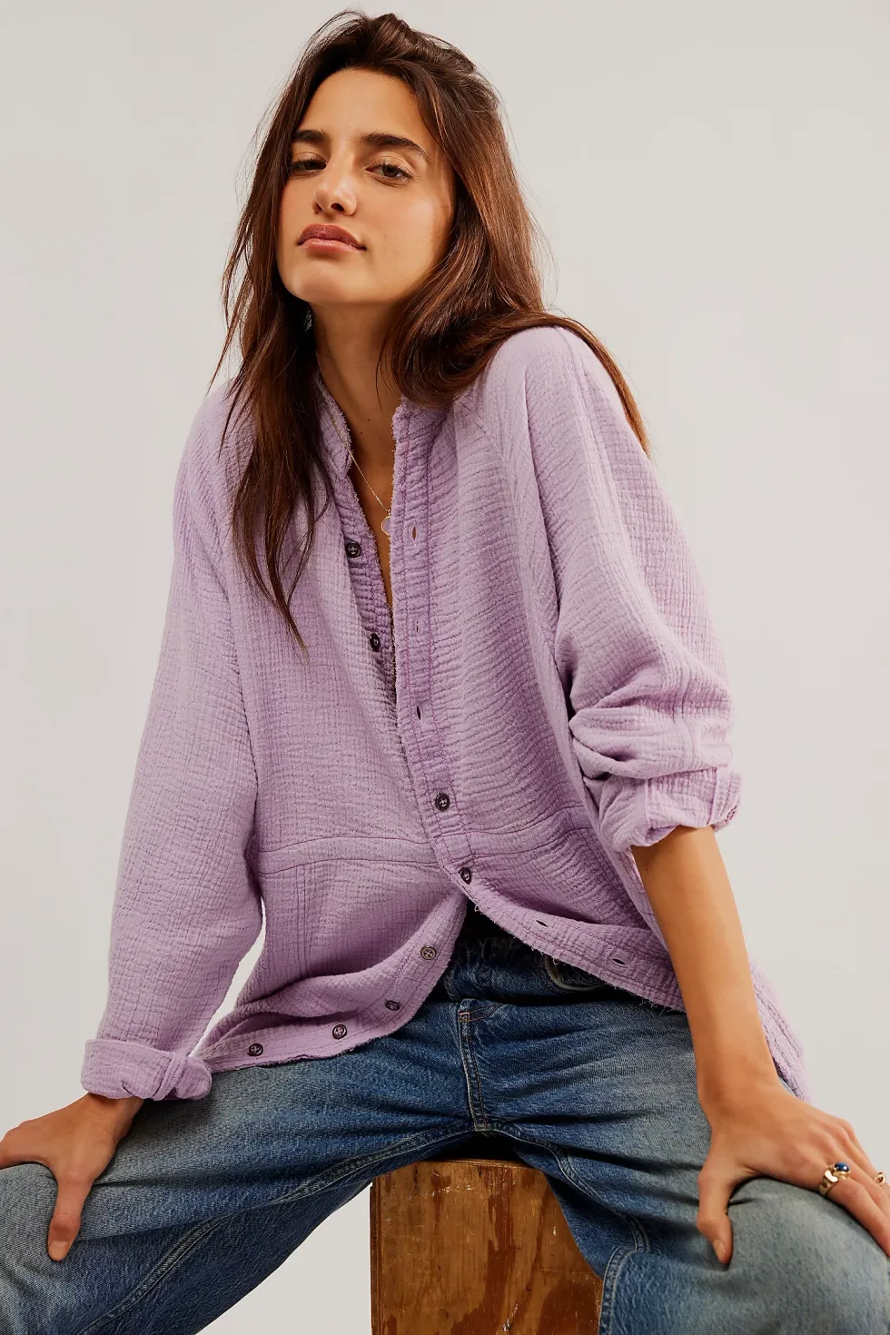 We The Free Summer Daydream Buttondown