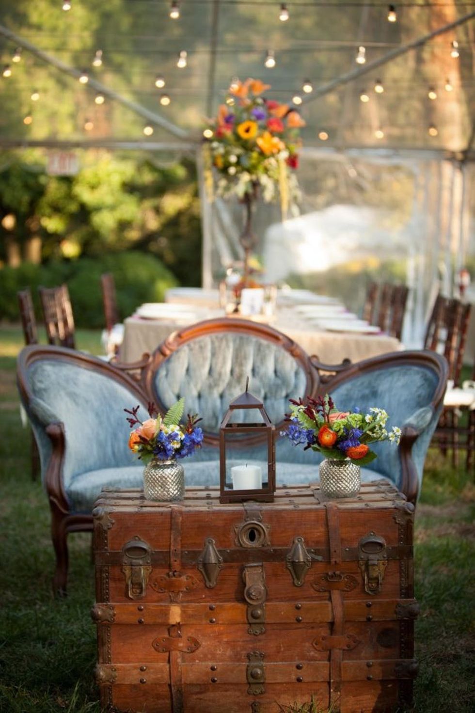 Wedding Reception Table Trunk
