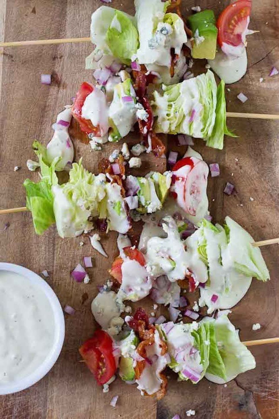 Wedge Salad Skewers - Recipes