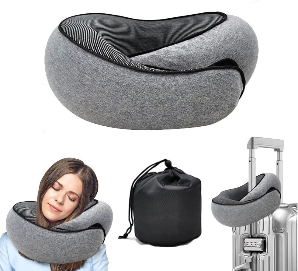 Weershun Memory Foam Travel Neck Pillow