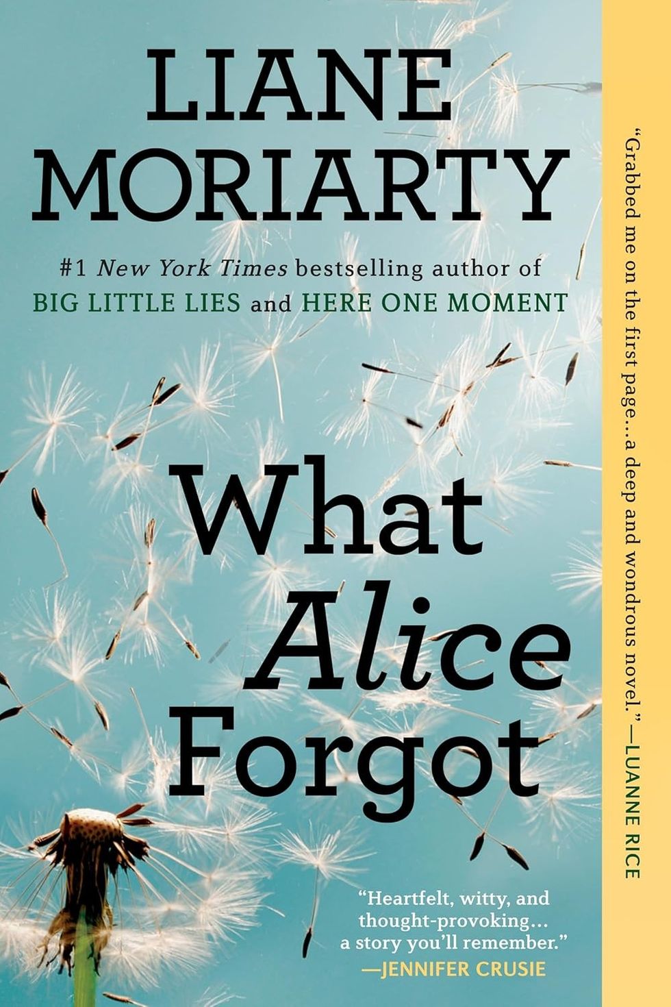What Alice Forgot by Liane Moriarty