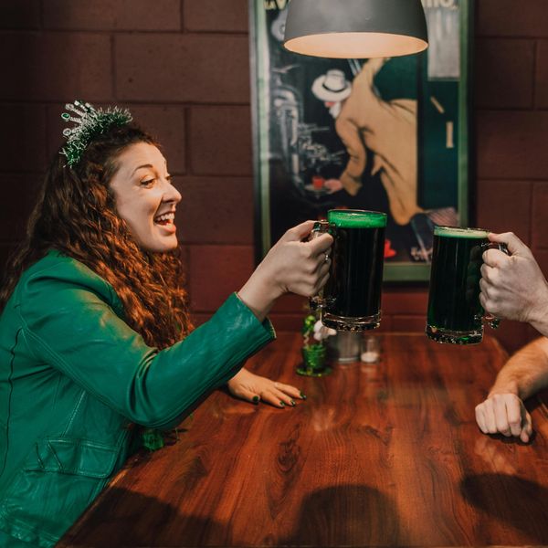 What do Irish people drink on St. Patrick's Day?