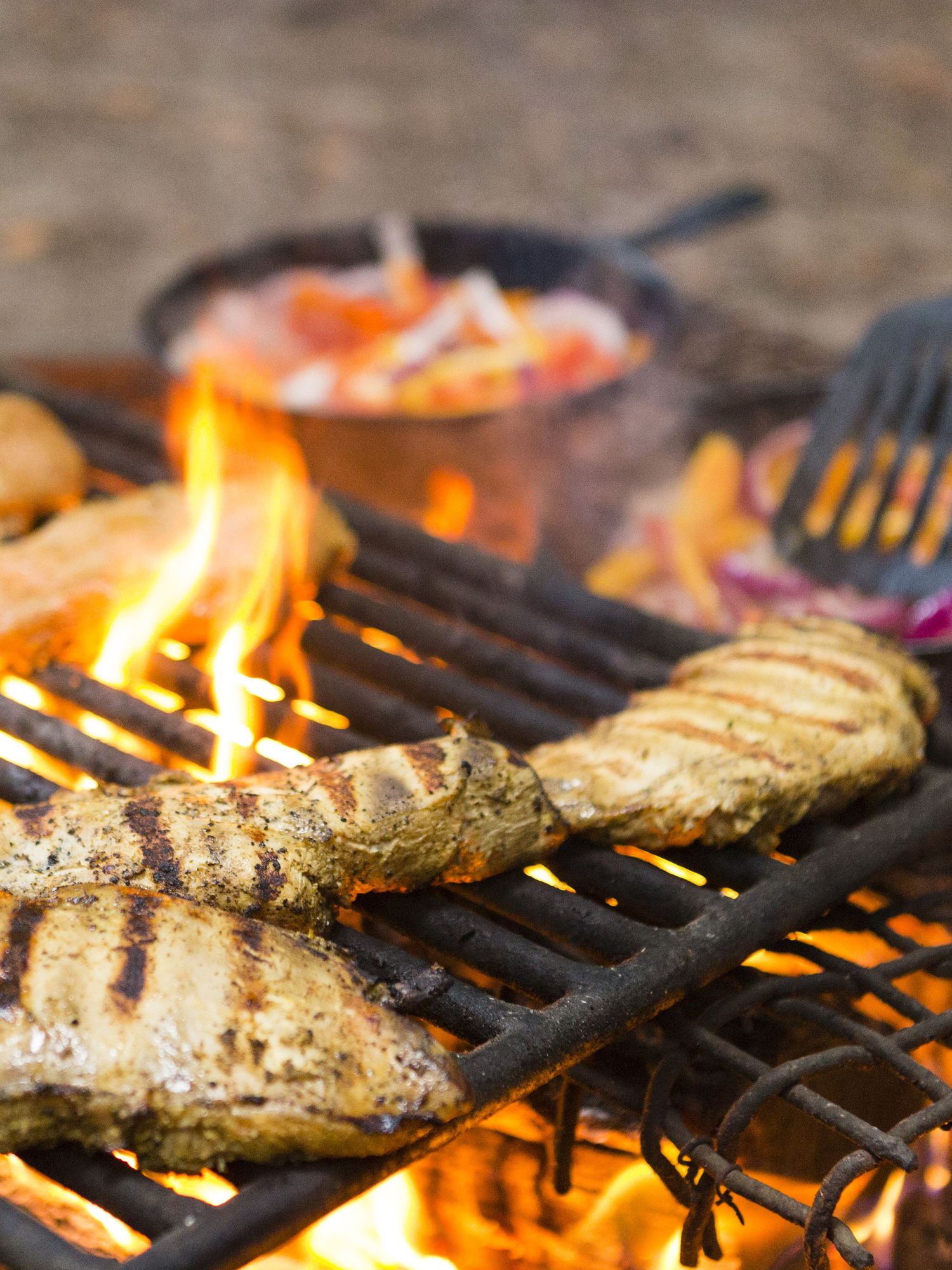 What should I make for dinner while camping?