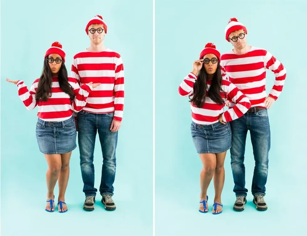 Where's Waldo Couples Costume