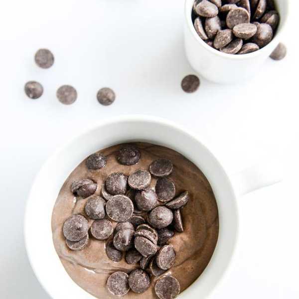 Whipped Double Chocoalte Chip Chia Pudding