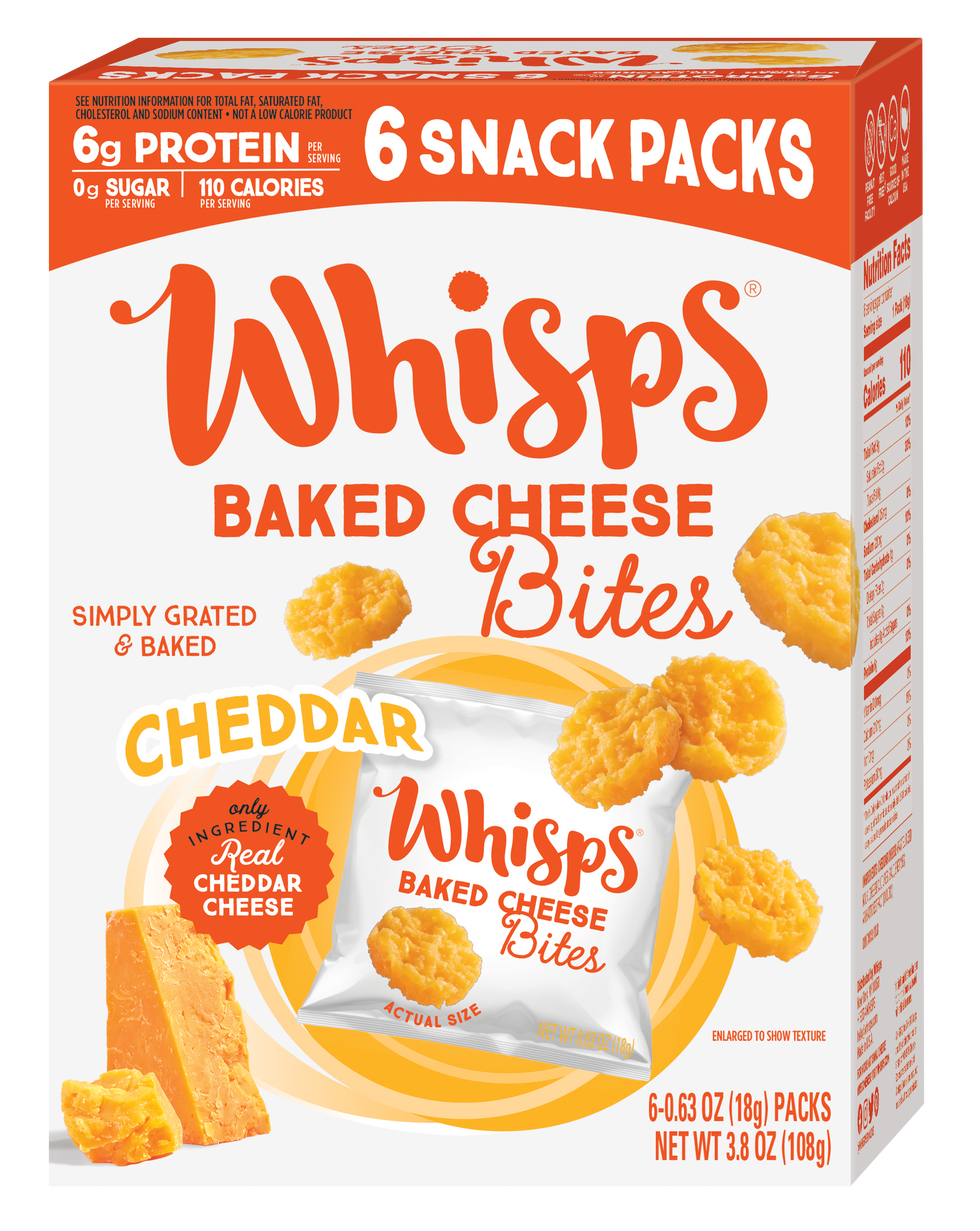 Whisps Cheddar Baked Cheese Bites