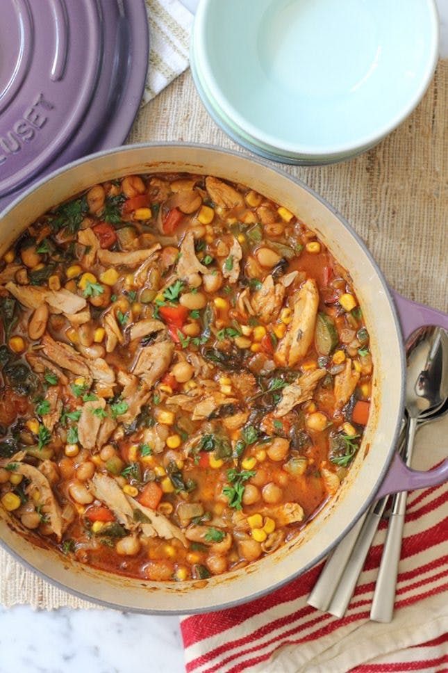 White Bean Chicken Chili Soup