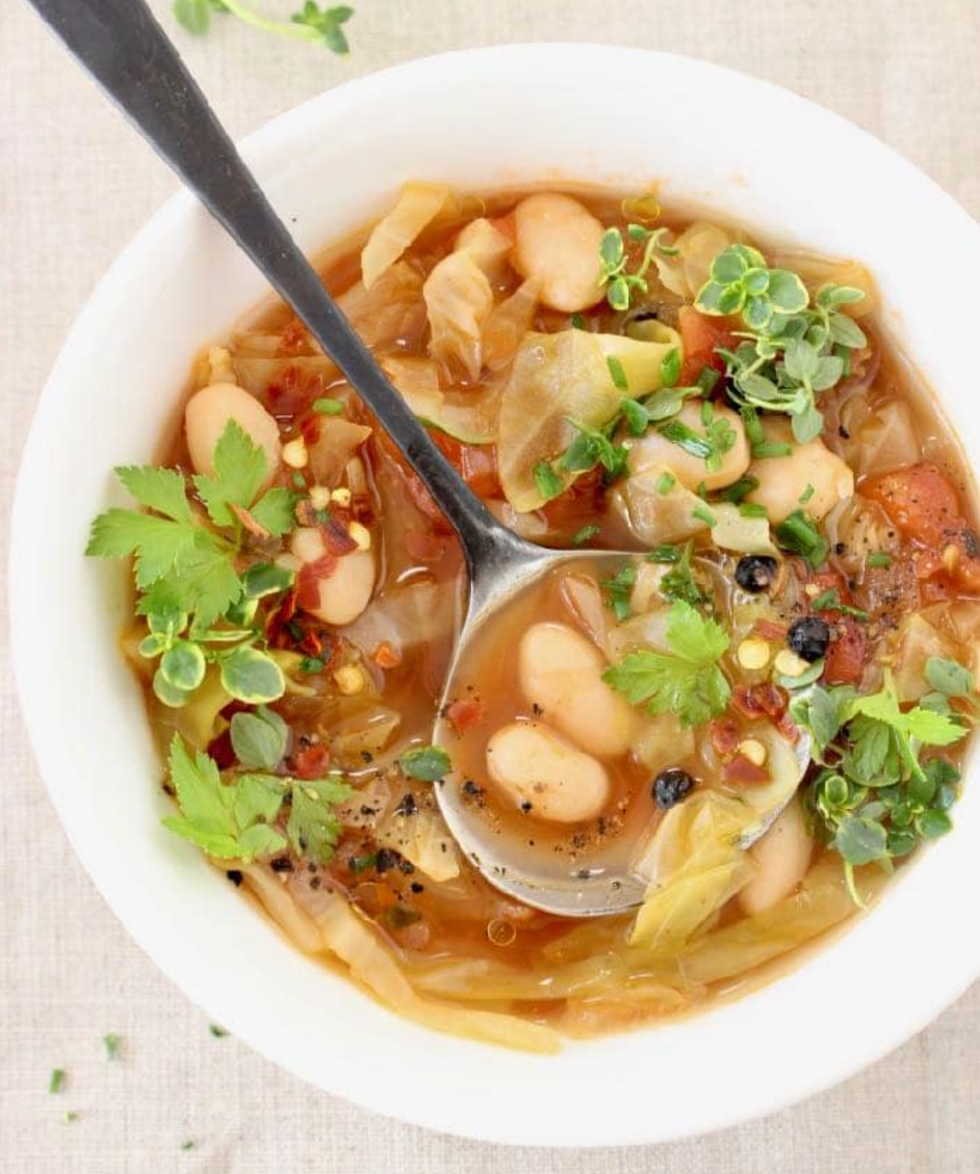 white bean soup