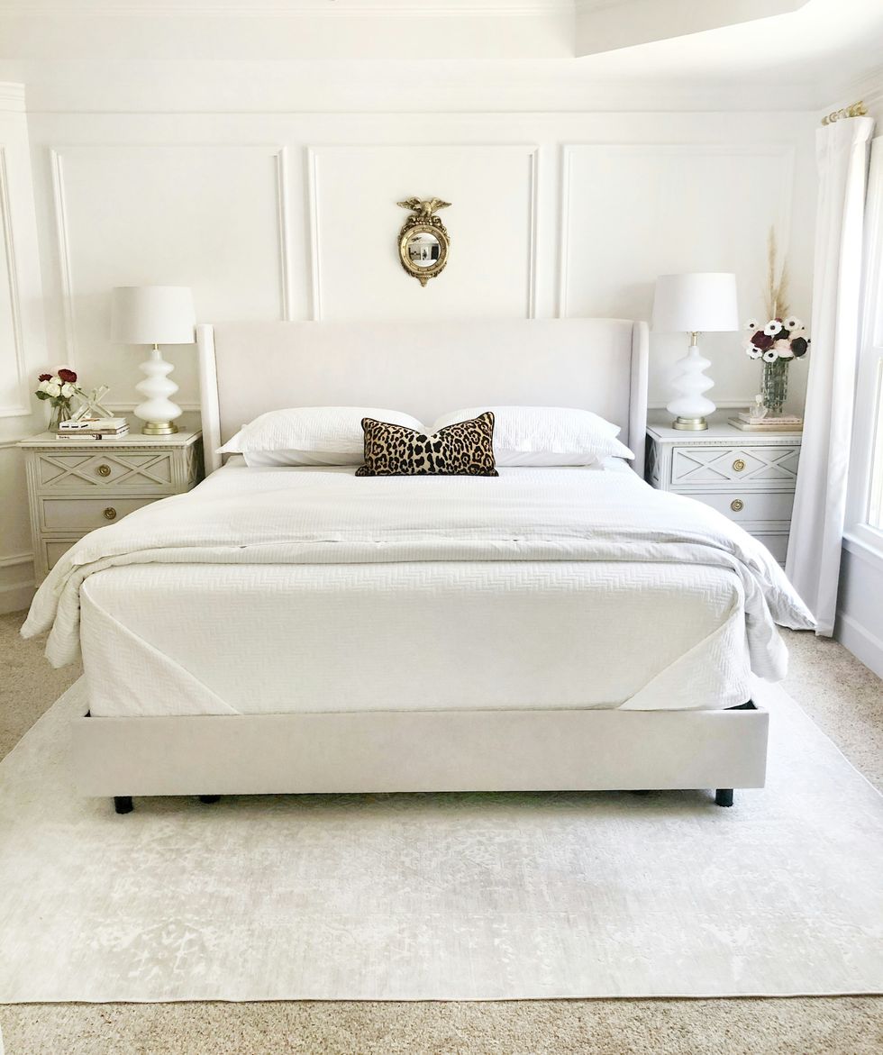 white bedroom