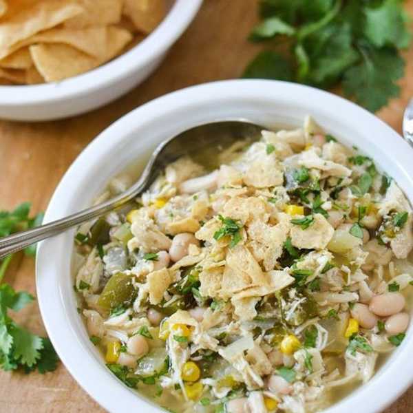 White Chicken Chili Healthy Crockpot Recipes