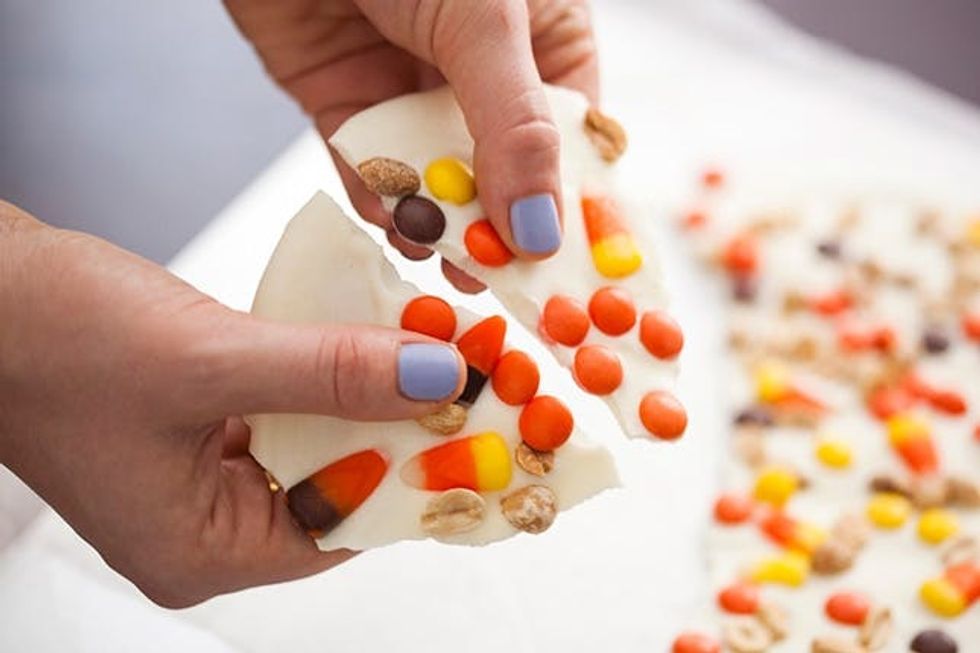 White Chocolate + Candy Bark