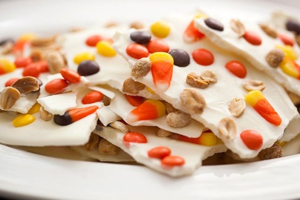 White Chocolate + Candy Bark