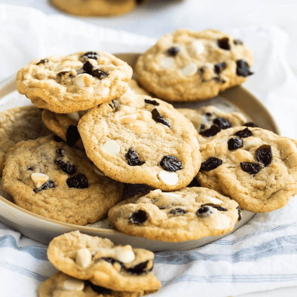 White Chocolate Cranberry Cookies