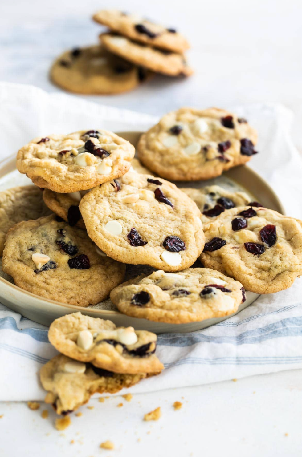 White Chocolate Cranberry Cookies