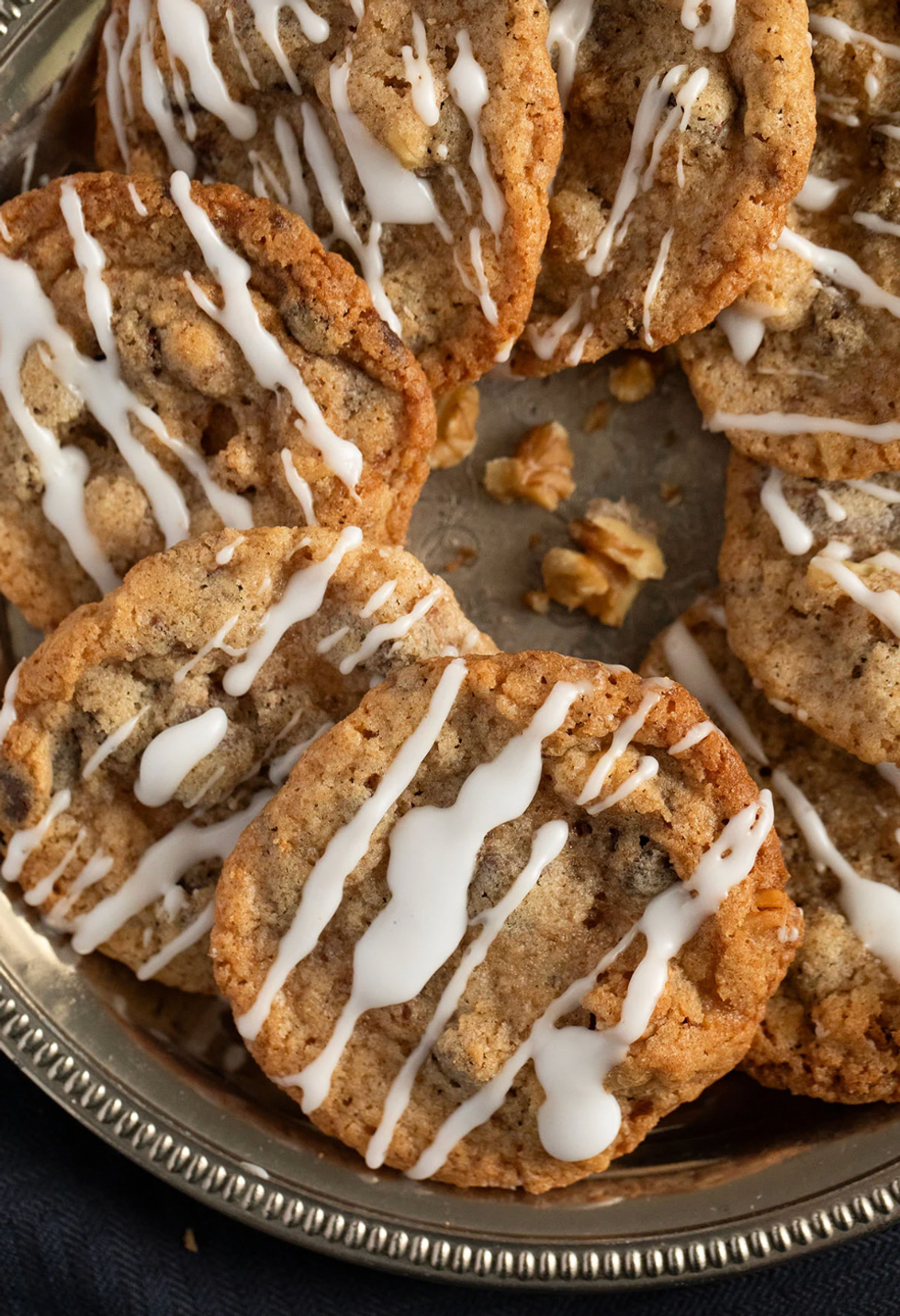 white chocolate walnut cookies