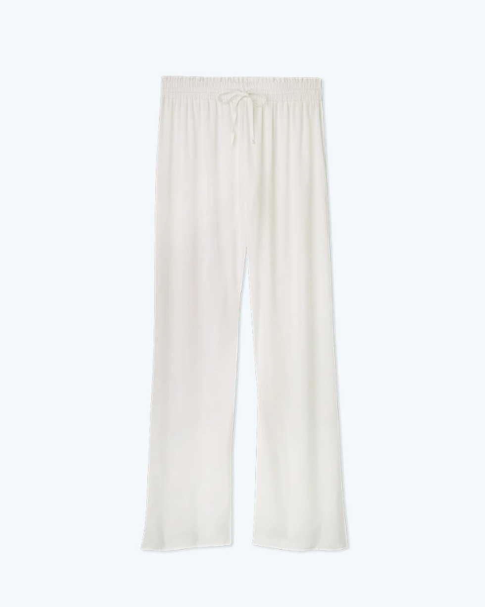 white palazzo pants