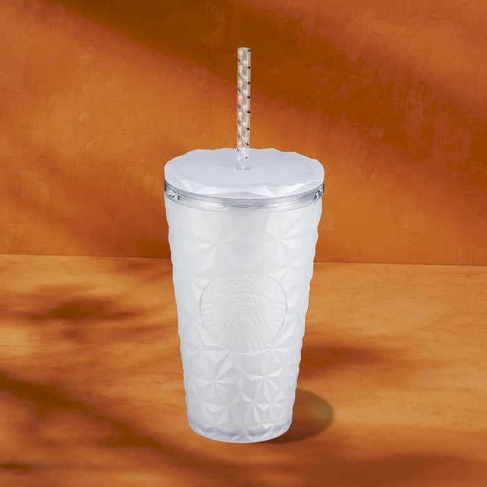 White Prism Glow-in-the-Dark Cold Cup