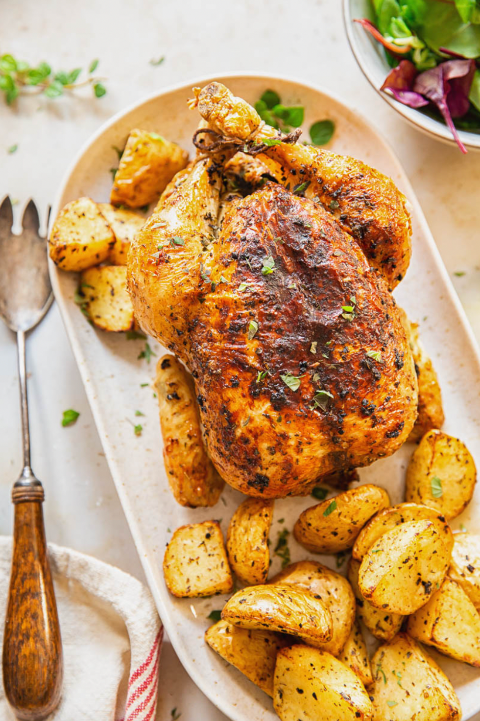 whole chicken air fryer