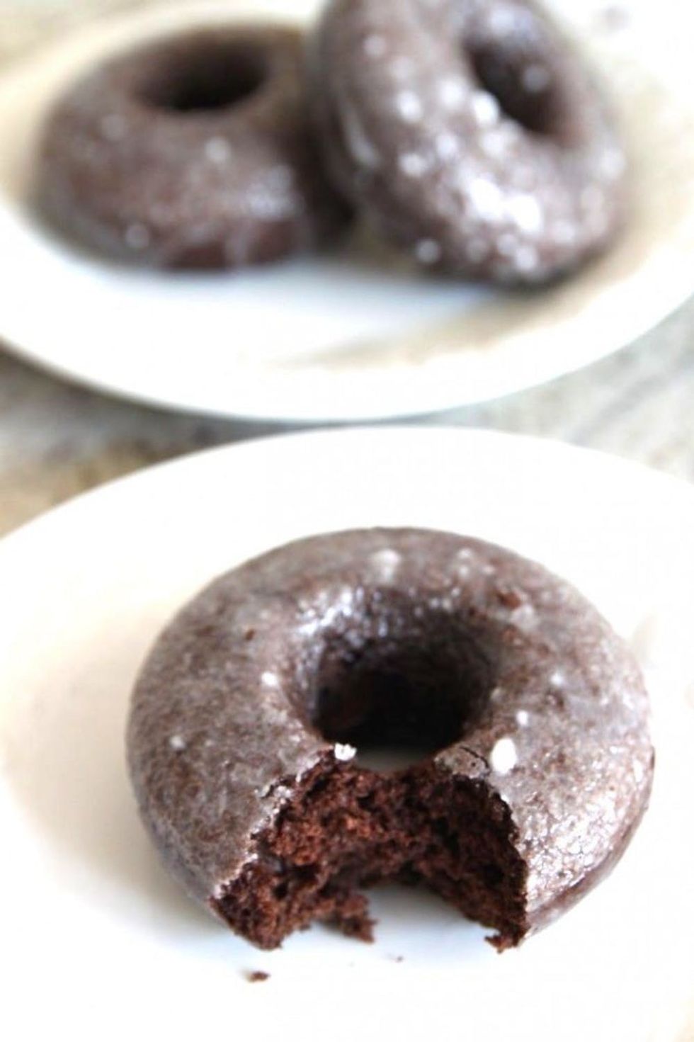 Whole Wheat Chocolate Cake Donuts