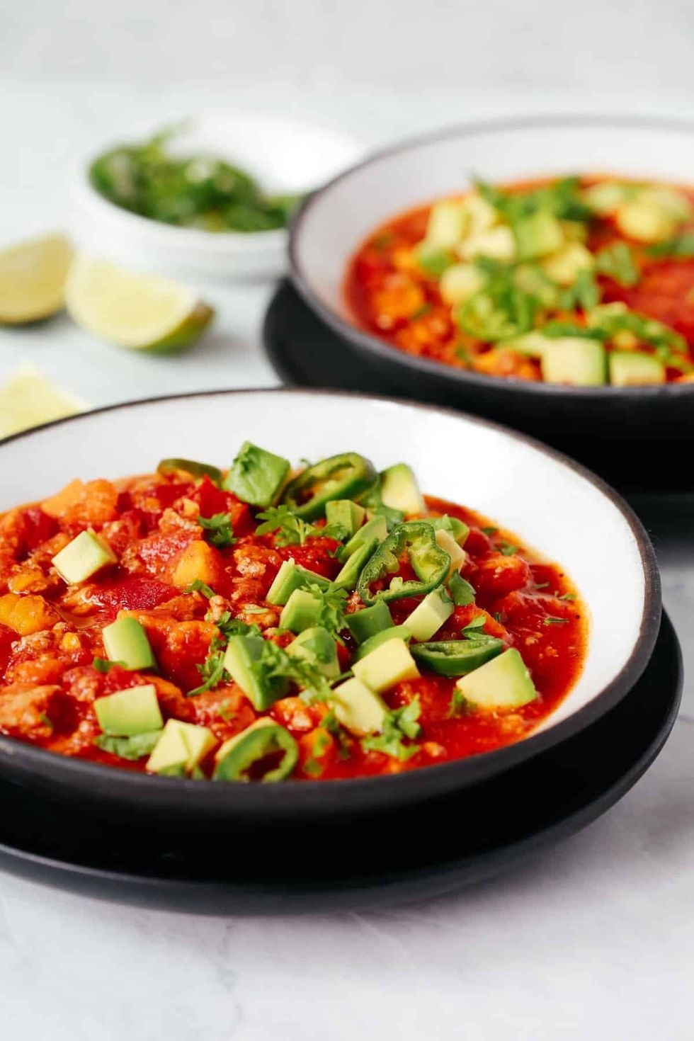 Whole30 Ground Turkey Pumpkin Chili