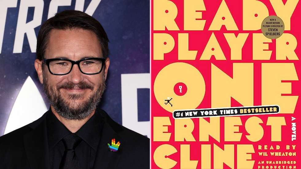 Wil Wheaton reading "Ready Player One"