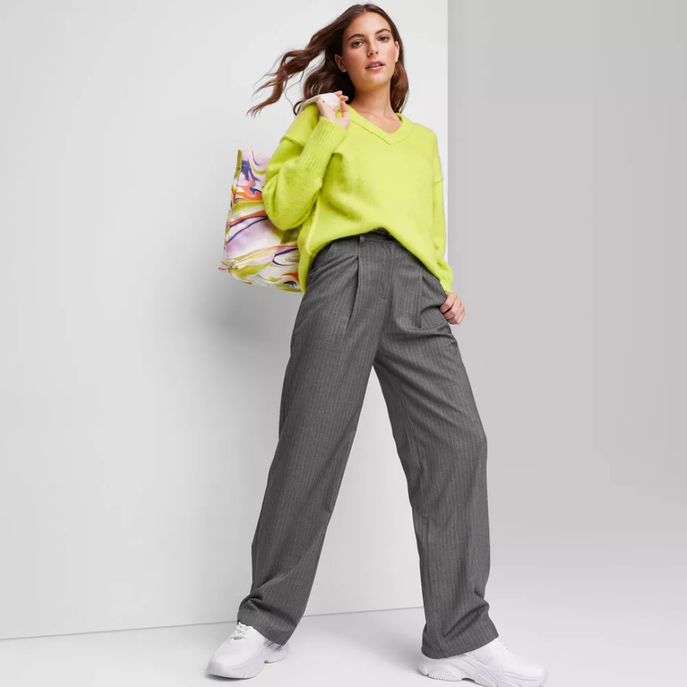 Wild Fable High-Rise Wide Leg Trousers