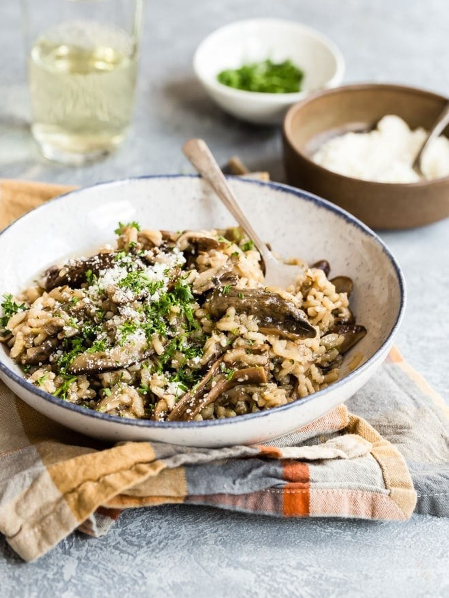 wild mushroom risotto